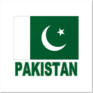 The Pride of Pakistan - Pakistani National Flag Design Posters and Art